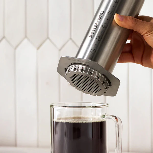 AeroPress Coffee Maker - Steel - Image 6