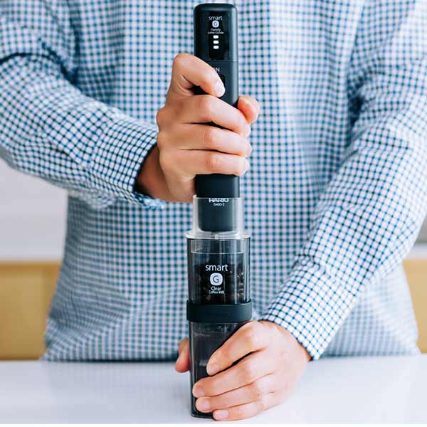 Hario Smart G Electric Hand Grinder Bundle - Image 2