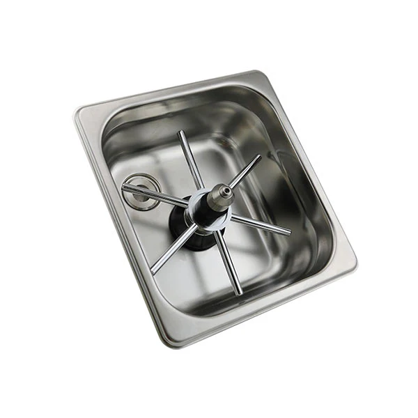 Rhino Square Pitcher Rinser 150mm - Spinjet