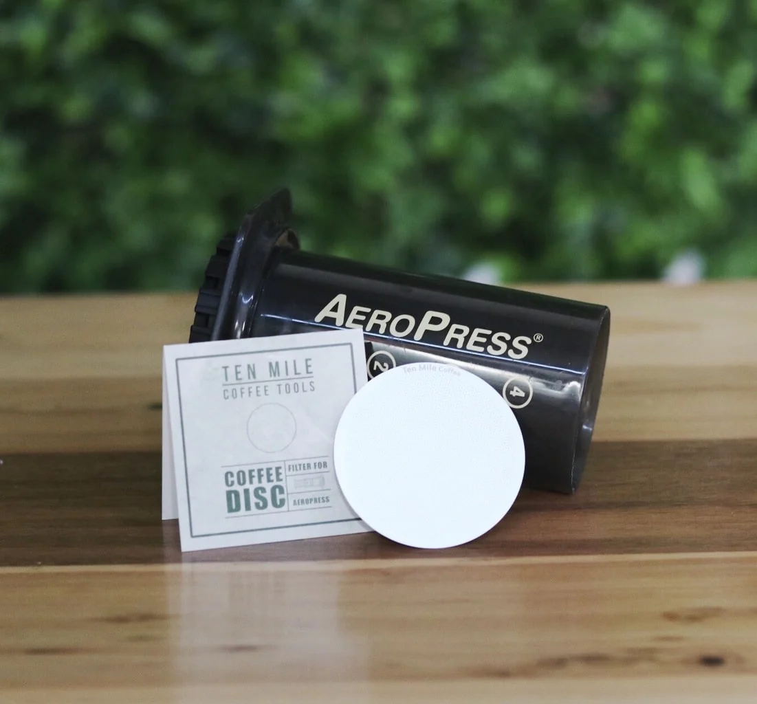 Ten Mile Stainless Steel Filter for AeroPress Coffee Maker & Delter - Image 2